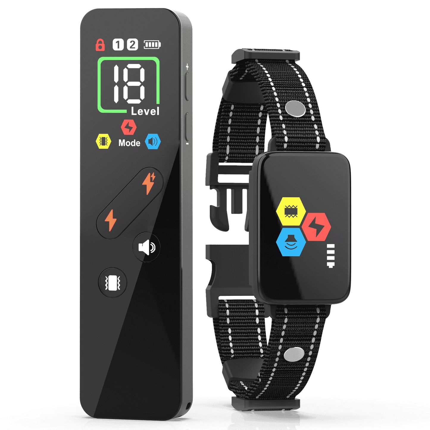 Dog Training Collar Master Your Dog's Training: 4200FT Dog Shock Collar with Remote – Innovative 3 Training Modes, Rechargeable E-Collar Suitable for All Breeds, Order Now