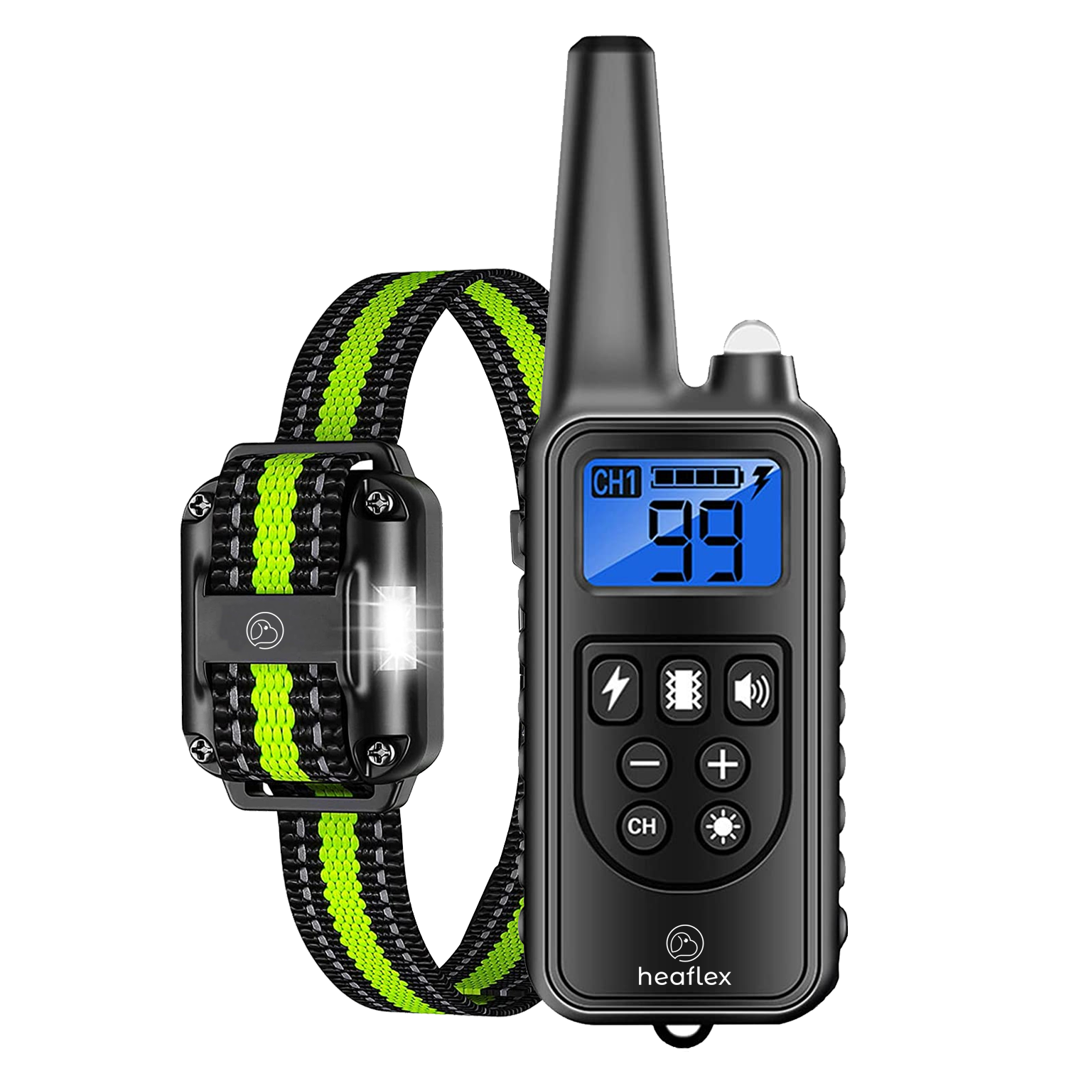 Dog training hot sale collar with light