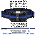 Heaflex Dog Training Collar with Remote - 2600ft Range, Waterproof, LED Light with Beep & Vibration Modes