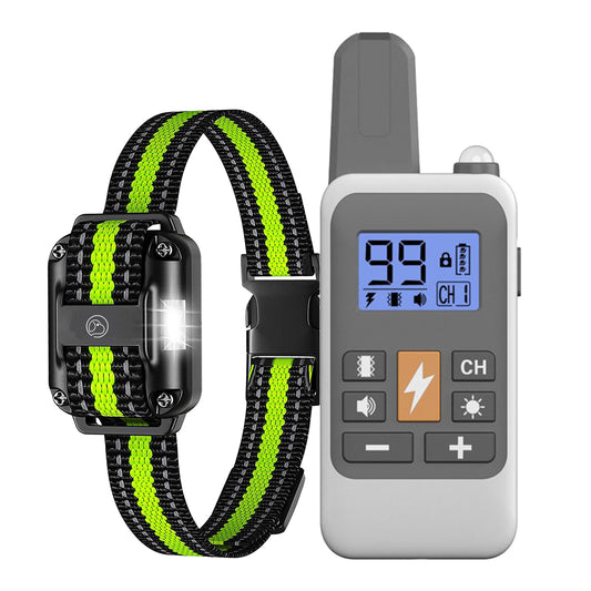 Heaflex Dog Training Collar with Remote Control AT01 White
