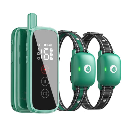 Touch-Screen Dog Shock Collar with Security Lock, 2600FT Dog Training Collar Features 3 Training Modes, Rechargeable & Waterproof, Suits Dogs of All Breeds and Sizes