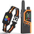 Shock Collar for Dogs, 3300FT Dog Shock Collar with Remote Control, 4 Adjustable Modes (Beep/Vibration/Shock/No Shock), Type-C Charging, LCD Screen Dog Training Collar with Safety Lock