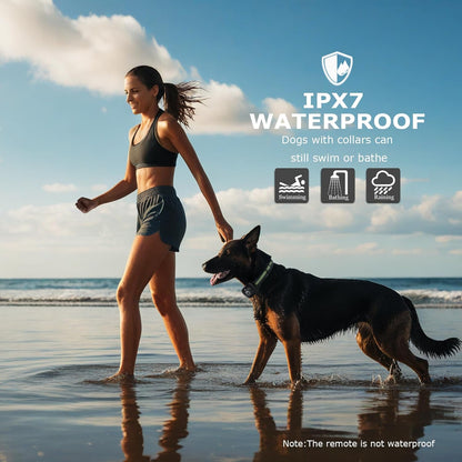 Dog Training Collar, Electric Dog Collar with 2600FT Remote Range, Rechargeable & Waterproof, 3 Training Modes, Security Lock, Ideal for Dogs of All Breeds, Sizes