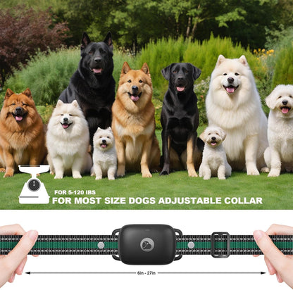 Dog Training Collar, Electric Dog Collar with 2600FT Remote Range, Rechargeable & Waterproof, 3 Training Modes, Security Lock, Ideal for Dogs of All Breeds, Sizes