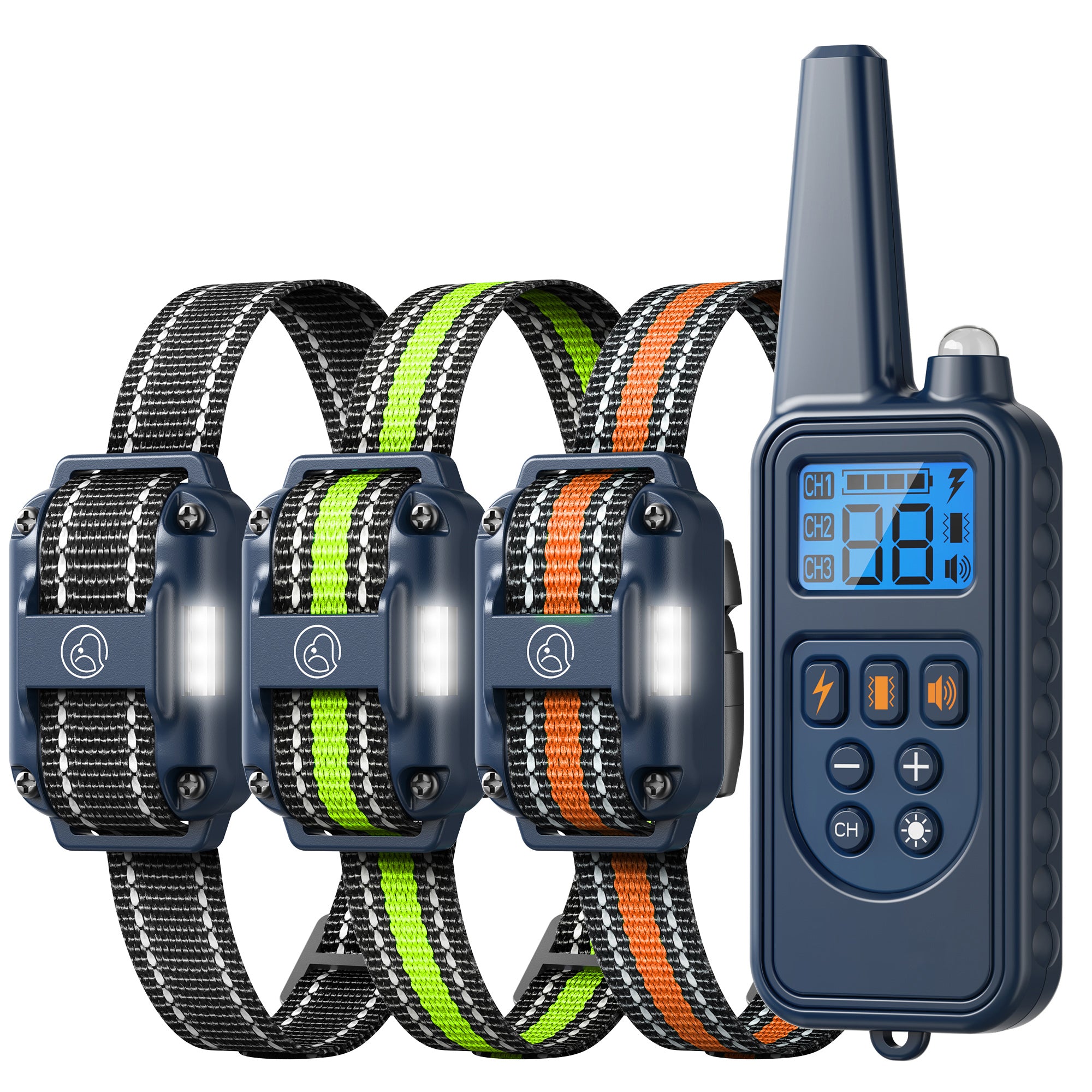 Ошейник для дрессировки собак Heaflex D8 Blue с дистанционным управлением