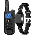 Training Collar with Remote, 3300FT Range Rechargeable IP67 Waterproof E-Collar with Flashlight, 3 Training Modes, Adjustable Strap for Small, Medium, Large Dogs (8-120lbs)