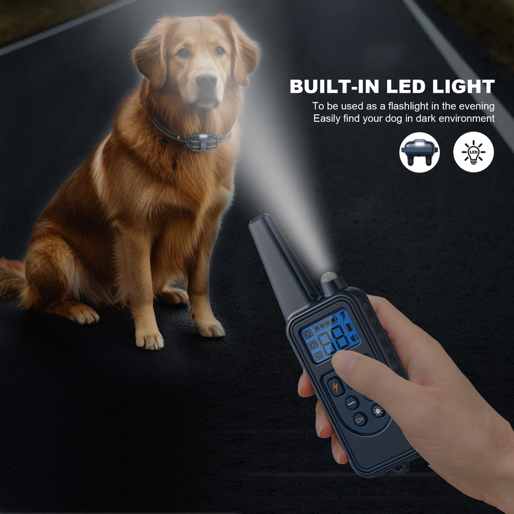 Ошейник для дрессировки собак Heaflex D8 Blue с дистанционным управлением
