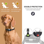 Heaflex Dog Training Collar with Remote - 2600ft Range, Waterproof, LED Light with Beep & Vibration Modes