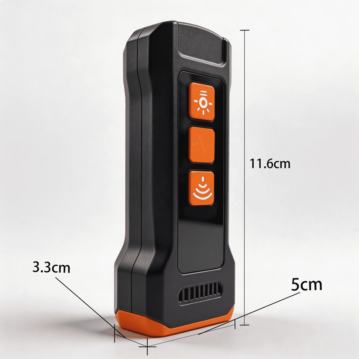 Dog Barking Control Devices three Sensors Anti Barking Device with Training/Deterrent Modes Dog Whistle to Stop Barking Ultrasonic Dog Barking Deterrent with LED Flashlight 50 ft Range, Rechargeable
