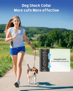 Training Collar with Remote, 3300FT Range Rechargeable IP67 Waterproof E-Collar with Flashlight, 3 Training Modes, Adjustable Strap for Small, Medium, Large Dogs (8-120lbs)